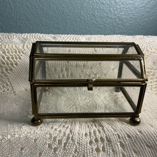 Vintage brass glass for sale  Portola
