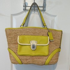 Coach lime green for sale  De Leon Springs