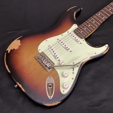 Guitarra elétrica vintage V6MRSSB ícone desgastado Sunburst corpo de choupo oriental, usado comprar usado  Enviando para Brazil