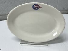 PRATO DE PORCELANA VINTAGE AUSTRALIAN NATIONAL AIRWAYS AIRLINE PLACA PIRES ANA comprar usado  Enviando para Brazil