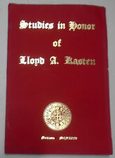 Studies in honor of Lloyd A Kasten: The 9th sphere of Os Lusiadas by F.M. Rogers comprar usado  Enviando para Brazil