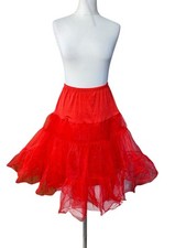 Red net petticoat for sale  CHELTENHAM