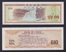 Banconota cina 0.10 usato  Chieri