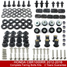 Kit completo de parafuso de carenagem de aço inoxidável parafuso de corpo ajuste para Honda CBR1000RR 2012-2016 comprar usado  Enviando para Brazil