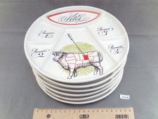 Lot assiettes fondue d'occasion  Huelgoat