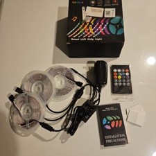 Luzes de tira L8Star Smart LED 50 pés. Fita USB mudança de cor RGB Room 5050 SMD comprar usado  Enviando para Brazil