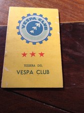 Porta tessera vespa usato  Italia