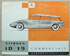Citroen id19 commerciale for sale  LEICESTER