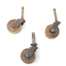Wooden caster wheels for sale  Lexington Park
