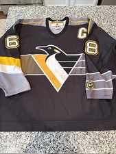 Camiseta Koho Pittsburgh Penguins Jaromir Jagr Robo Canetas 2XL Capitães Patch comprar usado  Enviando para Brazil
