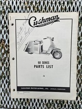 Cushman series parts for sale  Harvest