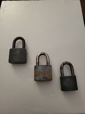 Three american padlocks for sale  Long Beach