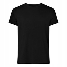 T-Shirt Resteröds Bamboo Tee Slim Fit czarny rozmiar L na sprzedaż  PL