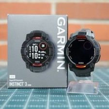 Usado, Smartwatch Garmin Instinct 3 50mm GPS solar (preto/banda de carvão) EXCELENTE comprar usado  Enviando para Brazil