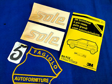 Scritta sole logo usato  Aprilia