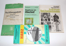 Ddr touristenkarte harz gebraucht kaufen  Ueckermünde-Umland