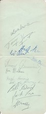 Signed card hibernian for sale  LONDON
