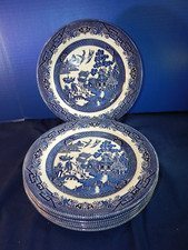 Churchill blue willow for sale  Mount Vernon