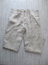 Pure linen trousers for sale  SUNDERLAND