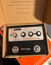 Behringher chorus symphony for sale  KENLEY