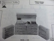 FOTOFATO FONOGRÁFICO PHILCO J-1525 & J-1626, usado comprar usado  Enviando para Brazil
