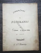 Spartito manoscritto ouverture usato  Vimodrone