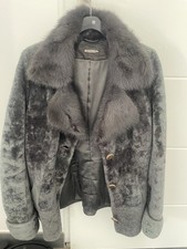 Manteau fourrure agneau d'occasion  Chazay-d'Azergues