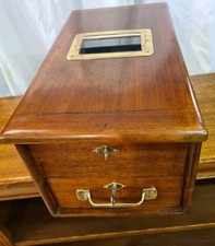 Edwardian mahogany till for sale  BRIDGWATER