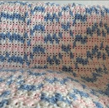 Vtg crocheted afghan for sale  Weirton
