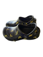 Crocs Original Clogs Sandálias Pretas com Padrão Banana Tamanho 7 Feminino 5 Masculino », usado comprar usado  Enviando para Brazil