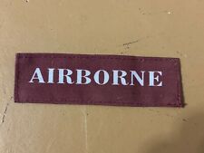 Ww2 airborne printed for sale  WOODHALL SPA