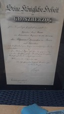 Verleihungsurkunde bronze welt gebraucht kaufen  Mühlhausen/Thüringen