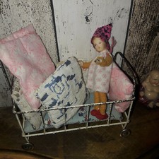 Puppenbett metall gitterbett gebraucht kaufen  Kirchheim unter Teck