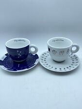 Illy tazze cappuccino usato  Mantova