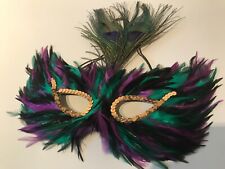 Federmaske halloween karneval gebraucht kaufen  Arnstorf