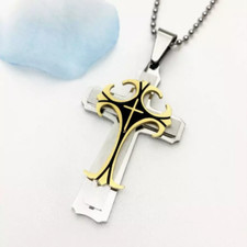 Edelstahl kreuz anhänger gebraucht kaufen  Reutlingen