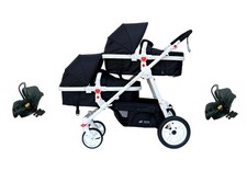 Passeggino carrozzina trio usato  Tortona