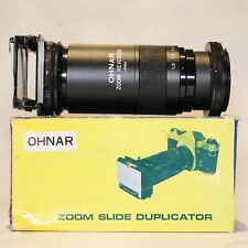 Vintage ohnar zoom for sale  PAIGNTON