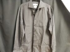 Camisa social Dudalina "Business" 34/17 masculina manga longa listrada preta, usado comprar usado  Enviando para Brazil