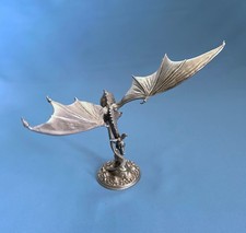 Estatueta de dragão de estanho "The Vengenance of Smaug" Rawcliffe Pewter, #1201002. comprar usado  Enviando para Brazil
