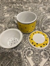 Teetasse sieb deckel gebraucht kaufen  Marburg