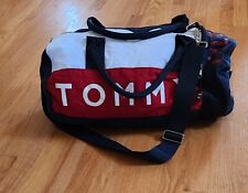 Bolsa de ombro Tommy Hilfiger Travel Gym logotipo soletrado vintage anos 90 pequena comprar usado  Enviando para Brazil