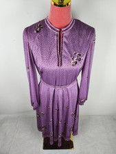 Kleid vintage lila gebraucht kaufen  Berlin