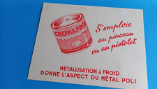 Advertising blotter .cromafroi for sale  Shipping to United Kingdom