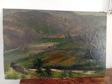 Antique oil painting d'occasion  Expédié en Belgium