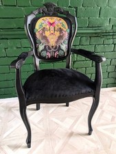Antique black velvet for sale  SHEFFIELD