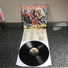 LP VINYL IRON MAIDEN THE NUMBER OF THE BEAST EMC 3400 UK 1ST PRESS 1982 NM-/NM- comprar usado  Enviando para Brazil