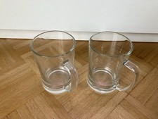 Bierkrüge glaskrüge henkel gebraucht kaufen  München