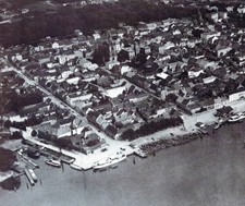 Greifenhagen/ Gryfino - Luftbild des Ortes (Pommern) 1930 na sprzedaż  Wysyłka do Poland