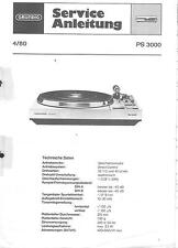 Grundig riginal service gebraucht kaufen  Salzgitter